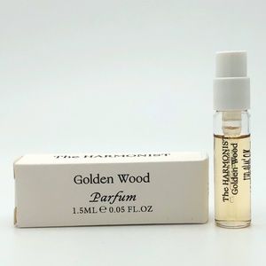 The Harmonist Golden Wood Man Woman Unisex Fragrance Travel Vial  NEW In Box
